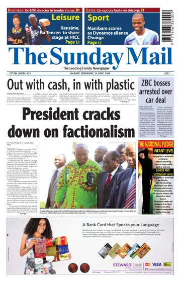 The Sunday Mail (Zimbabwe) - 26 Jun 2016