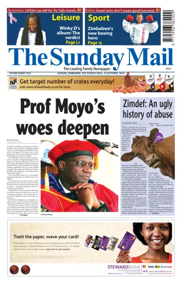 The Sunday Mail (Zimbabwe) - 16 Oct 2016