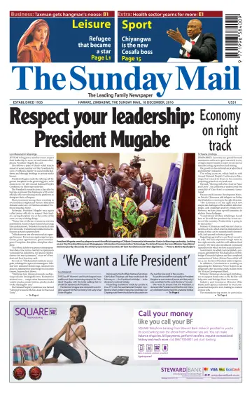 The Sunday Mail (Zimbabwe) - 18 Dec 2016