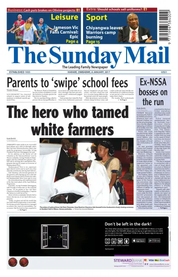 The Sunday Mail (Zimbabwe) - 8 Jan 2017