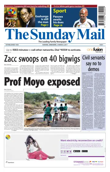 The Sunday Mail (Zimbabwe) - 5 Mar 2017