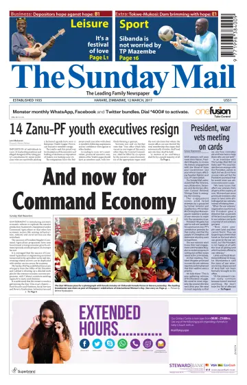 The Sunday Mail (Zimbabwe) - 12 Mar 2017