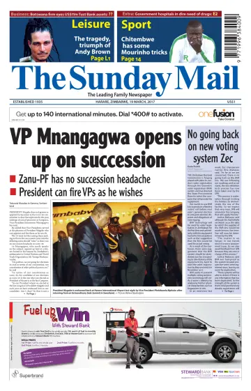 The Sunday Mail (Zimbabwe) - 19 Mar 2017