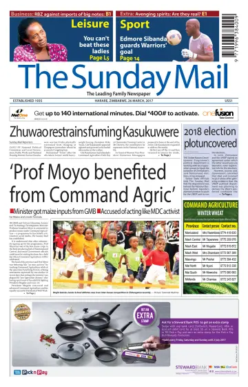 The Sunday Mail (Zimbabwe) - 26 Mar 2017