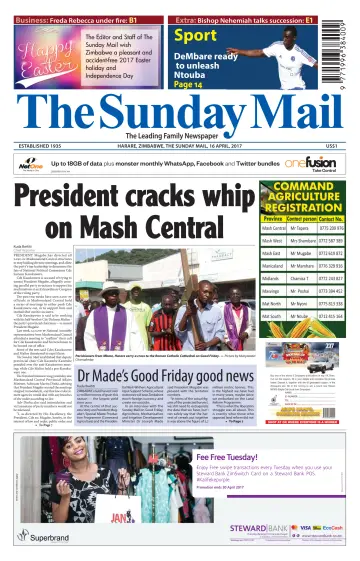 The Sunday Mail (Zimbabwe) - 16 Apr 2017