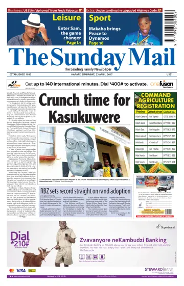 The Sunday Mail (Zimbabwe) - 23 Apr 2017