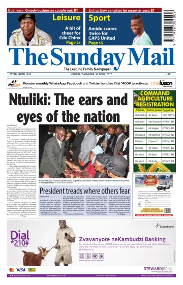 The Sunday Mail (Zimbabwe) - 30 Apr 2017