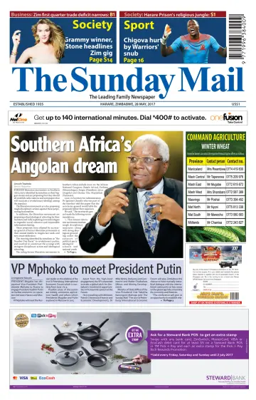 The Sunday Mail (Zimbabwe) - 28 May 2017
