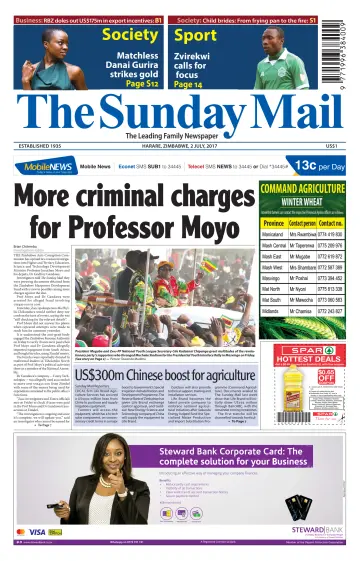 The Sunday Mail (Zimbabwe) - 2 Jul 2017