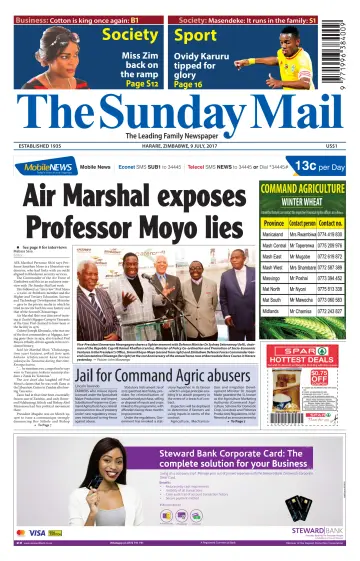 The Sunday Mail (Zimbabwe) - 9 Jul 2017