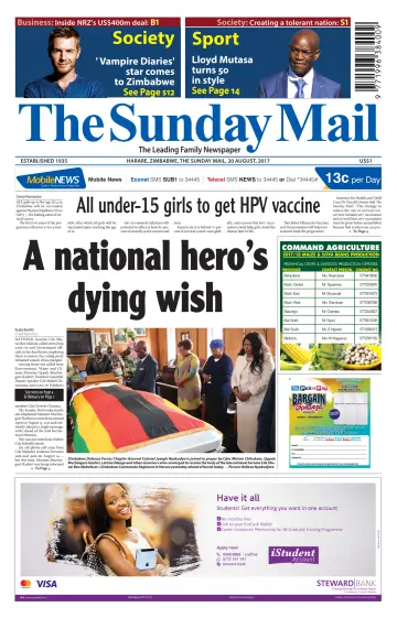The Sunday Mail (Zimbabwe) - 20 Aug 2017