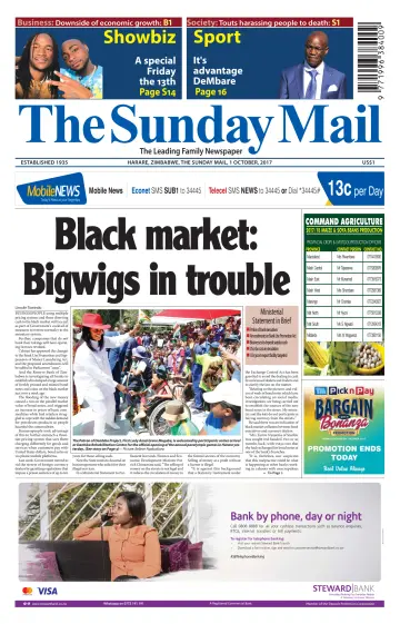 The Sunday Mail (Zimbabwe) - 1 Oct 2017