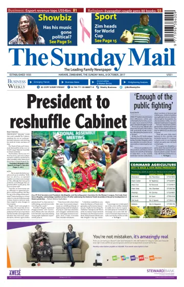 The Sunday Mail (Zimbabwe) - 8 Oct 2017