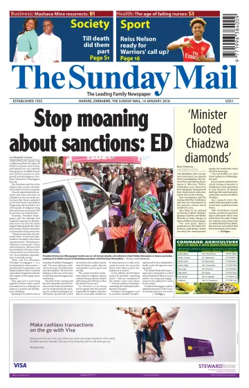 The Sunday Mail (Zimbabwe) - 14 Jan 2018
