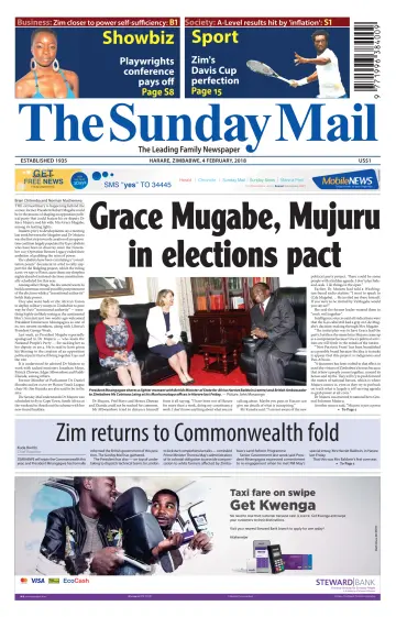 The Sunday Mail (Zimbabwe) - 4 Feb 2018