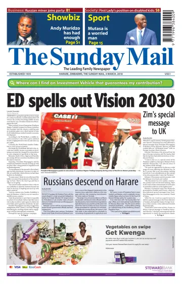 The Sunday Mail (Zimbabwe) - 4 Mar 2018