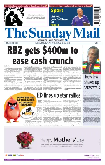 The Sunday Mail (Zimbabwe) - 13 May 2018