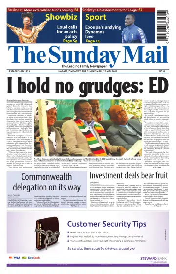 The Sunday Mail (Zimbabwe) - 27 May 2018