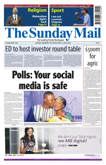 The Sunday Mail (Zimbabwe) - 3 Jun 2018