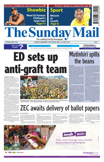 The Sunday Mail (Zimbabwe) - 10 Jun 2018