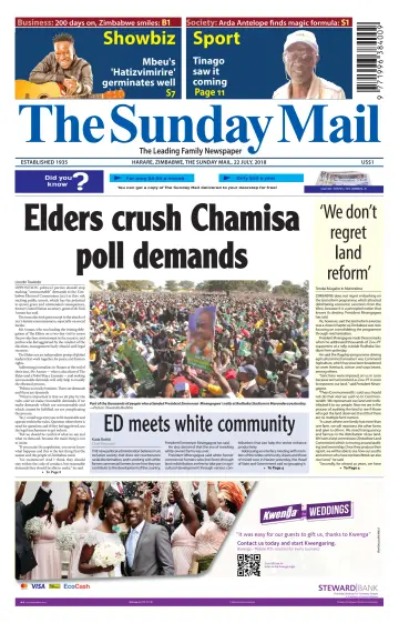 The Sunday Mail (Zimbabwe) - 22 Jul 2018
