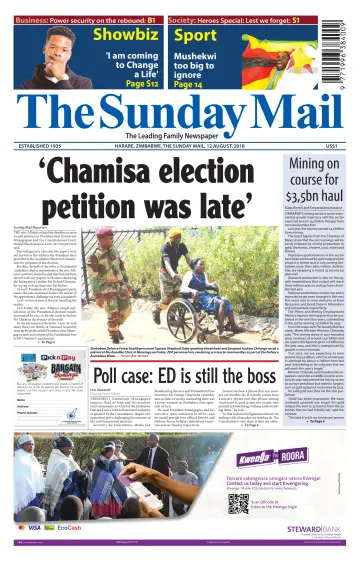 The Sunday Mail (Zimbabwe) - 12 Aug 2018