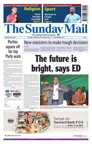 The Sunday Mail (Zimbabwe) - 9 Sep 2018