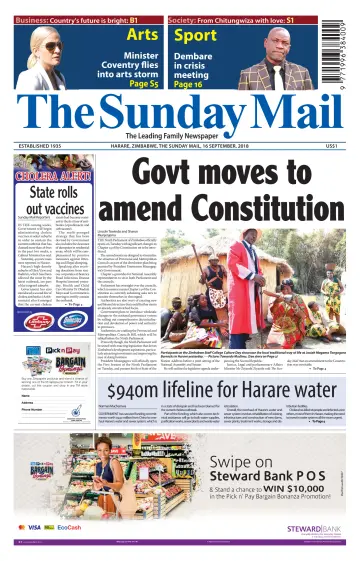 The Sunday Mail (Zimbabwe) - 16 Sep 2018