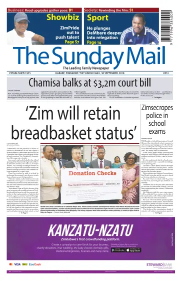 The Sunday Mail (Zimbabwe) - 30 Sep 2018