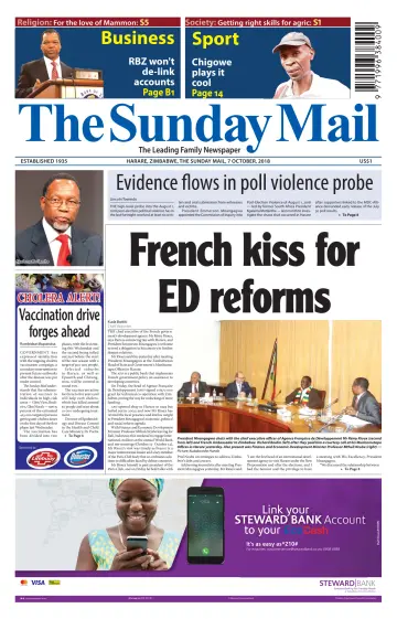 The Sunday Mail (Zimbabwe) - 7 Oct 2018
