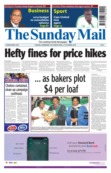 The Sunday Mail (Zimbabwe) - 21 Oct 2018