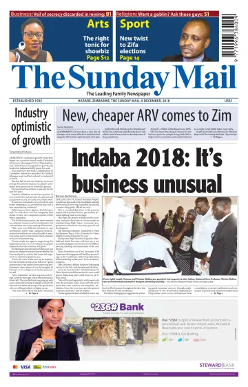 The Sunday Mail (Zimbabwe) - 9 Dec 2018