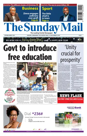 The Sunday Mail (Zimbabwe) - 23 Dec 2018