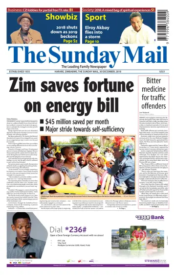 The Sunday Mail (Zimbabwe) - 30 Dec 2018