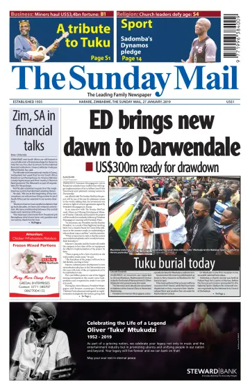 The Sunday Mail (Zimbabwe) - 27 Jan 2019