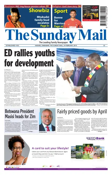 The Sunday Mail (Zimbabwe) - 24 Feb 2019
