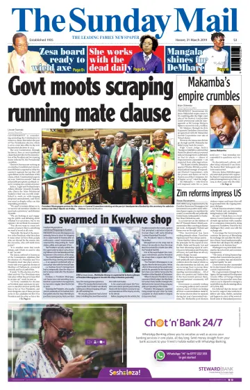 The Sunday Mail (Zimbabwe) - 31 Mar 2019