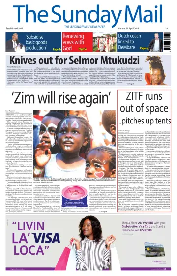 The Sunday Mail (Zimbabwe) - 21 Apr 2019