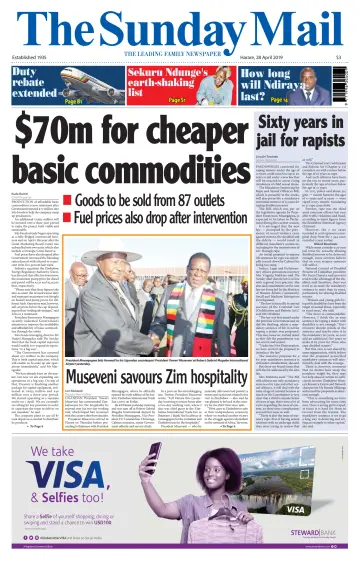 The Sunday Mail (Zimbabwe) - 28 Apr 2019