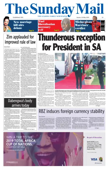 The Sunday Mail (Zimbabwe) - 26 May 2019