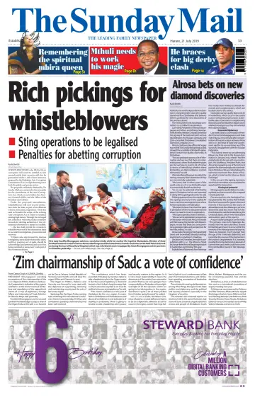 The Sunday Mail (Zimbabwe) - 21 Jul 2019