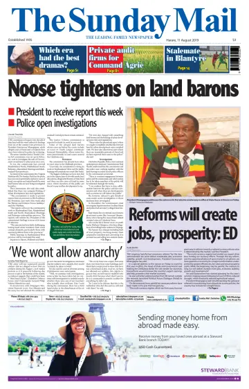 The Sunday Mail (Zimbabwe) - 11 Aug 2019