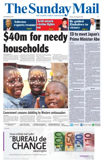 The Sunday Mail (Zimbabwe) - 25 Aug 2019