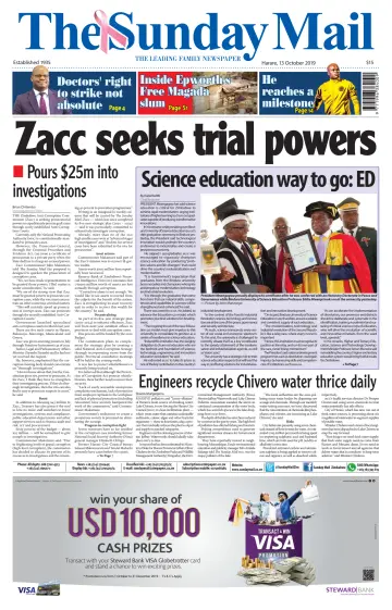 The Sunday Mail (Zimbabwe) - 13 Oct 2019
