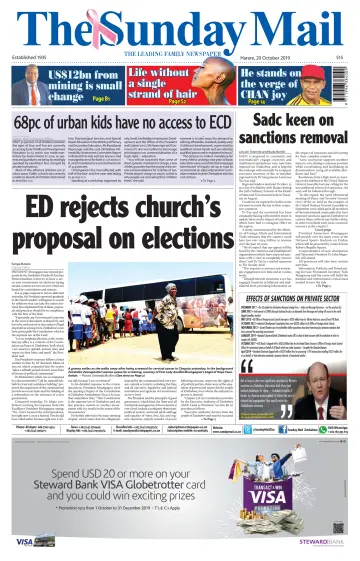 The Sunday Mail (Zimbabwe) - 20 Oct 2019