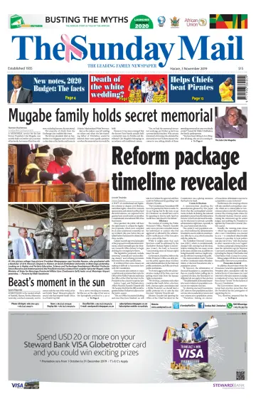 The Sunday Mail (Zimbabwe) - 3 Nov 2019