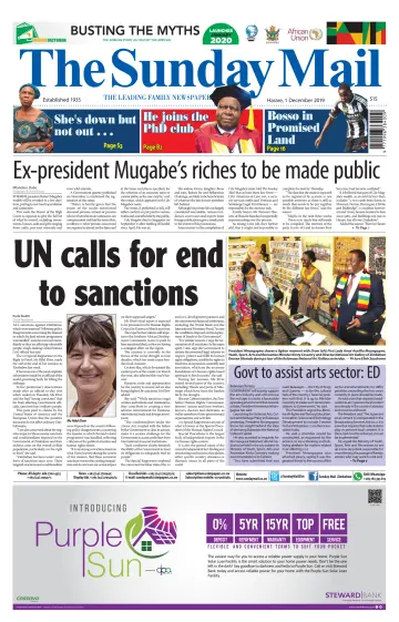 The Sunday Mail (Zimbabwe) - 1 Dec 2019