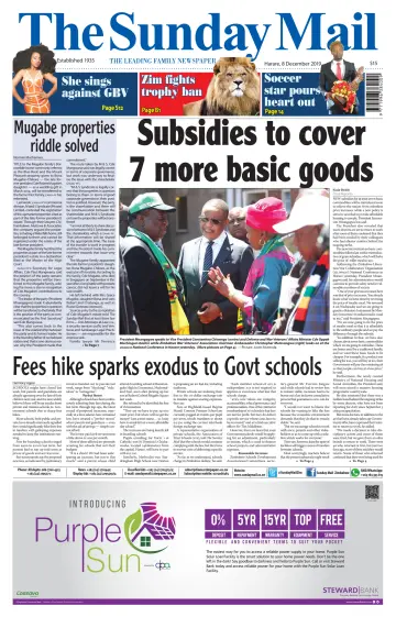 The Sunday Mail (Zimbabwe) - 8 Dec 2019