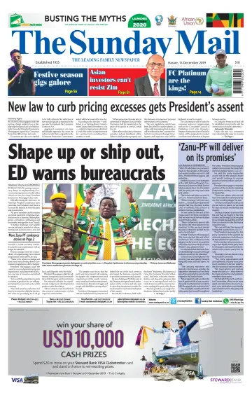 The Sunday Mail (Zimbabwe) - 15 Dec 2019