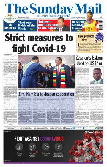 The Sunday Mail (Zimbabwe) - 22 Mar 2020